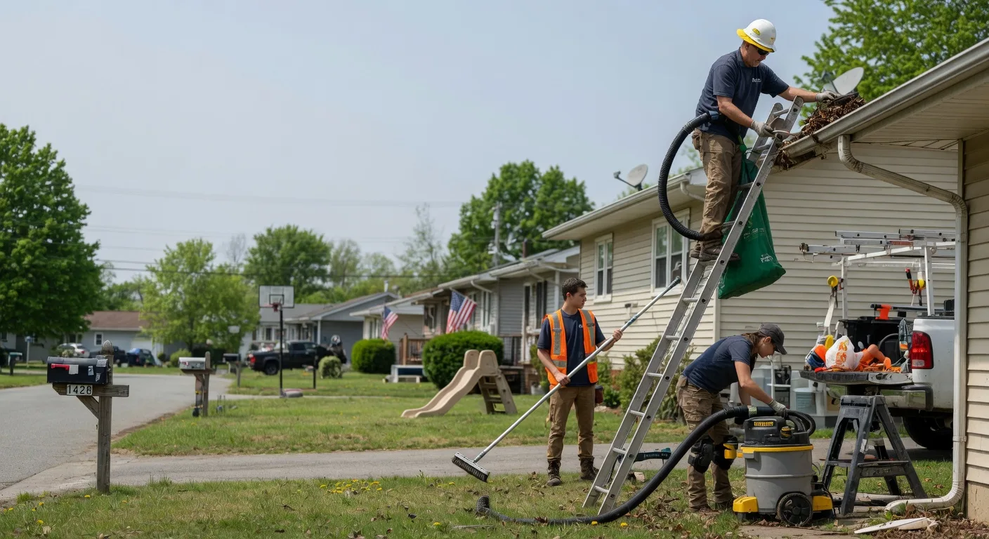 Gutter Installation in Ashley, IL near me